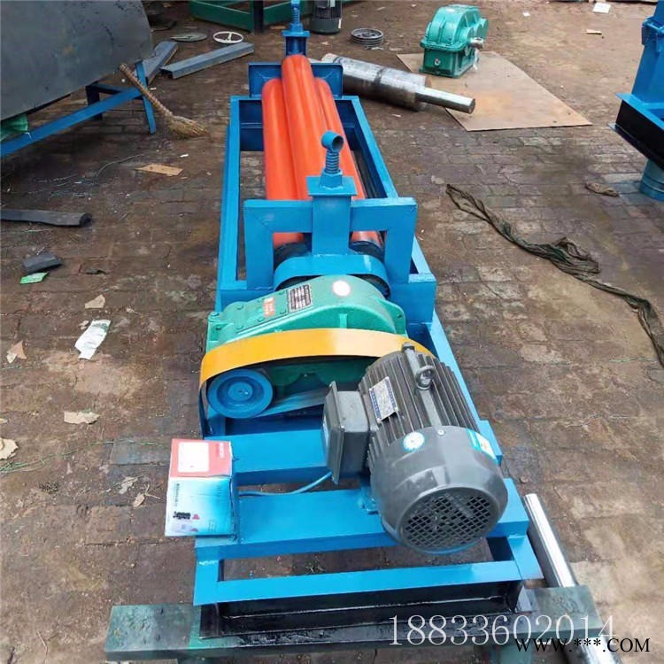鑫尚30cm小型手动卷板机 卷圆机  电动锥形椎体滚圆机设备 不锈钢板卷筒机   椎体卷板机  卷管机图1