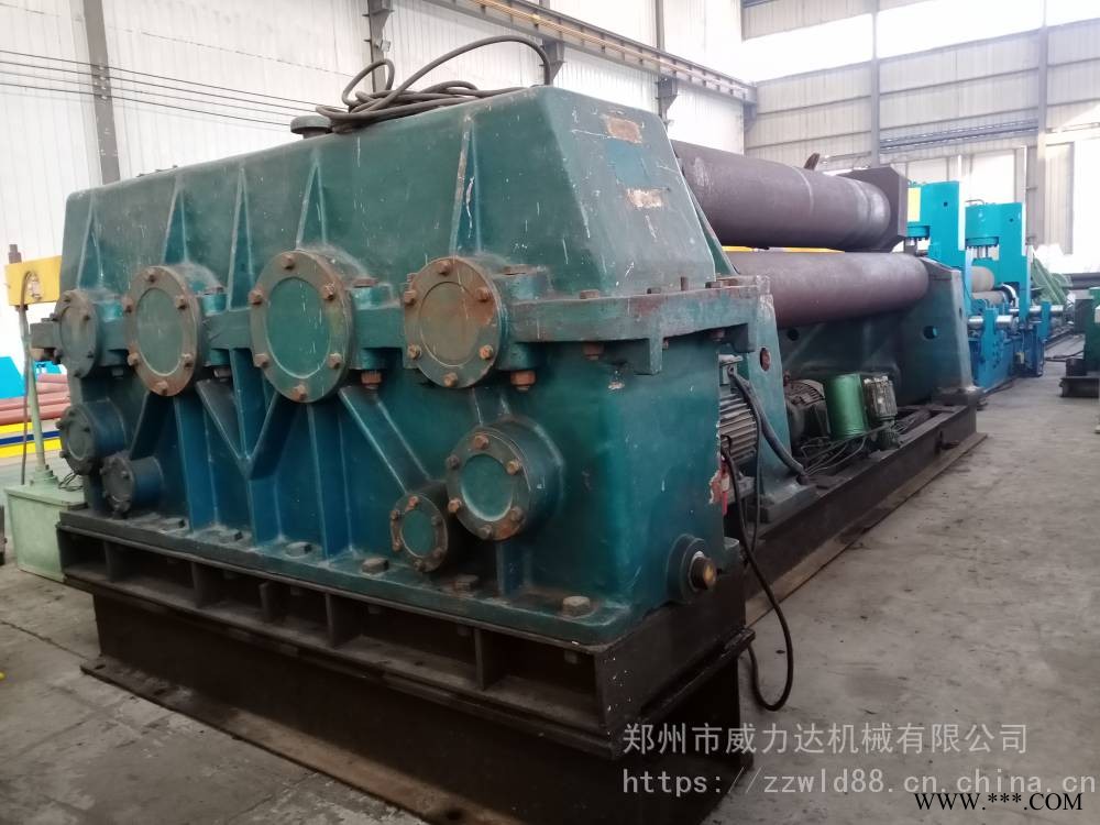 租卷板机使用更节省预算 河南三门峡实力卷板机厂家出租40x3000机械卷板机 大型卷板机出租租金低图1
