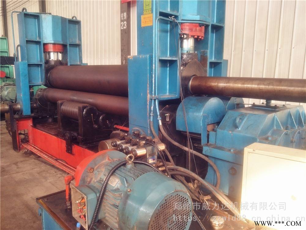二手卷板机 大型数控卷板机35mmx2500mm三辊数卷板机 旧卷板机价格图1