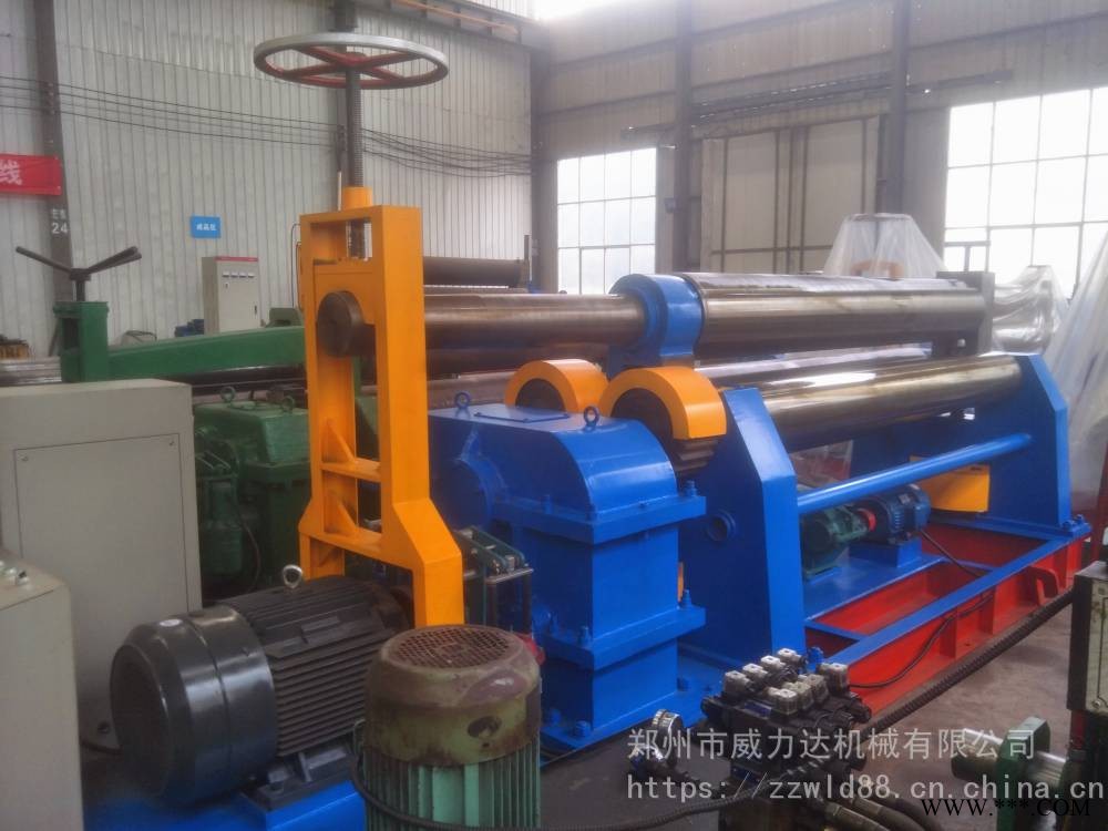 卷板机厂家 浙江宁波机械全自动卷板机 25x2500威力达卷板机现货图1