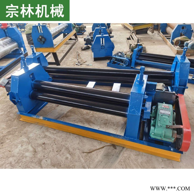 自动三辊卷板机 机械式三辊对称卷板机 宗林 加工供应 电动液压卷板机 欢迎选购图1