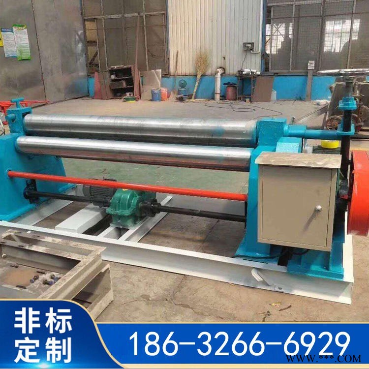 电动三辊卷板机 机械卷板机 宗林 半自动卷板机图1