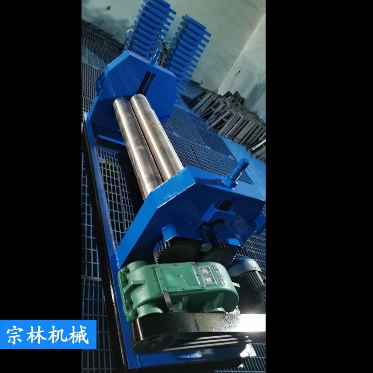 手动卷板机 宗林 铁皮保温卷圆机 电动铁皮卷板机 欢迎选购图1