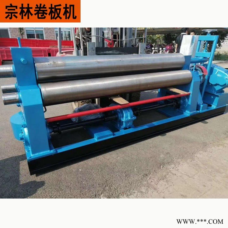 三辊半自动卷板机 宗林 厂家出售 小型电动卷板机 全自动卷圆机 价格实惠图1