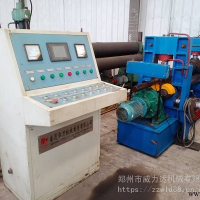 弘力产液压小型卷板机8x1000规格 多用化数控卷板机 二手卷板机安装少用