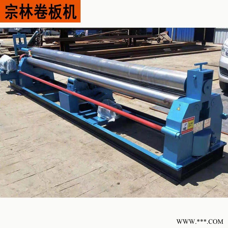 三辊全自动卷板设备 宗林 厂价供应 全自动卷板机 小型电动卷板机图1