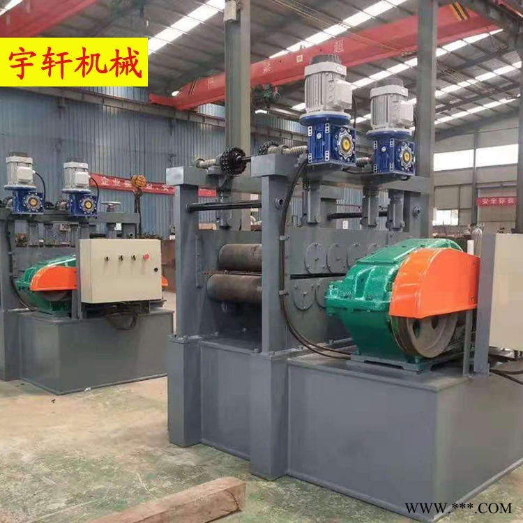三辊电动卷板机 宇轩 卧式铁板铝板卷圆机 卷板机图1