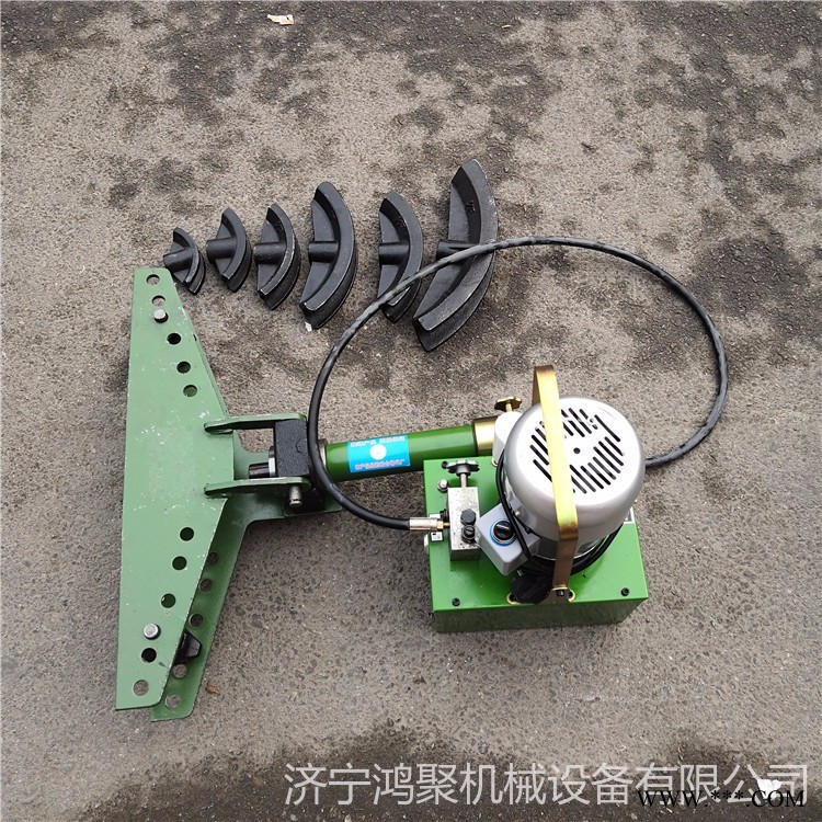 WYQ-108电动弯管机 车棚子架子弯管机 镀锌管液压弯管机鸿聚牌图1