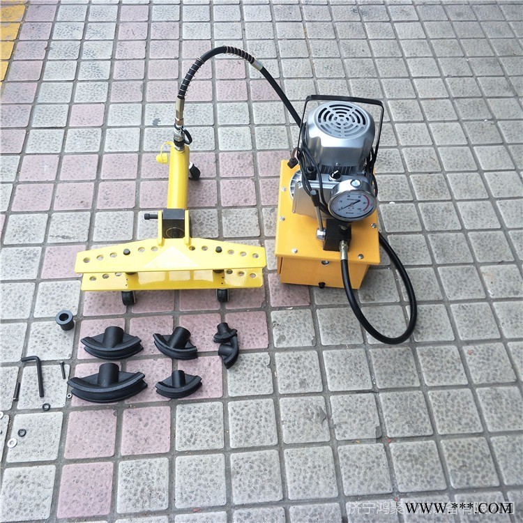 车棚子架子弯管机 DWG-2A电动液压弯管机 HHW-2D煨弯机 鸿聚图1