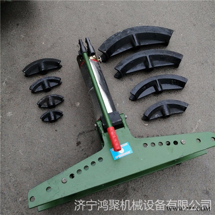 SWG-3B手动液压弯管机 机械式弯管机 铁管弯管器鸿聚牌图1