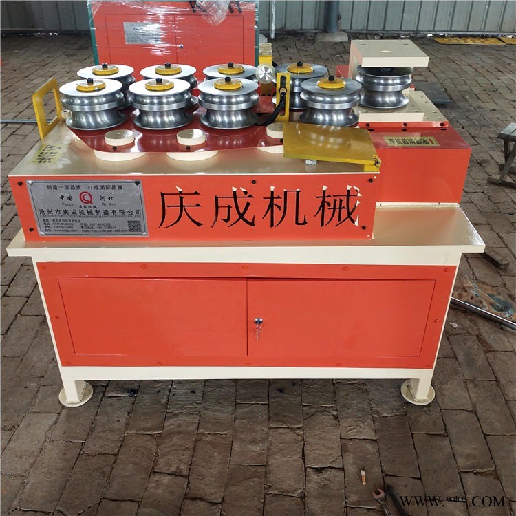 庆成机械供应大棚弯管机 四川专用大棚弯管机 钢管折弯机械设备图1