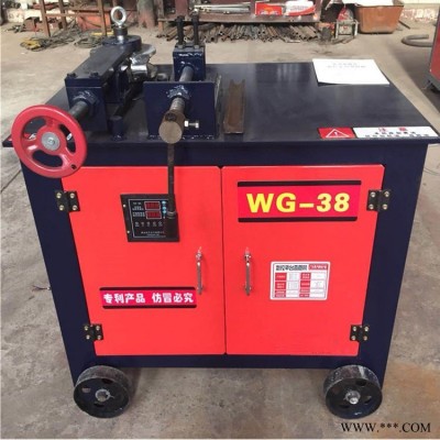 直销多功能平台弯管机 WG-38电动平台弯管机 管子弯弧机厂家