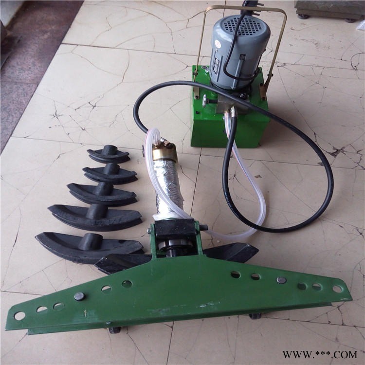 DWG-2A电动液压弯管机 DN20电动煨弯机 鑫宏液压镀锌钢管弯管器 厂家直销图1