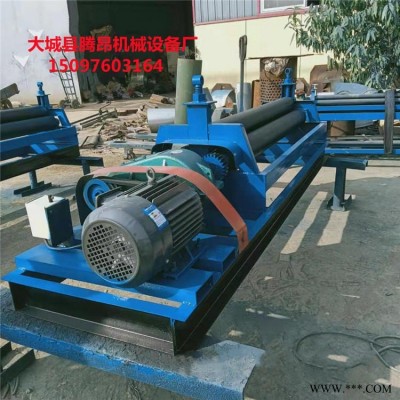 厂家推荐小型电动卷板机 锥形卷板机 电动小型滚圆机 手动卷圆机 弯管机卷管机，源头厂家.腾昂定做