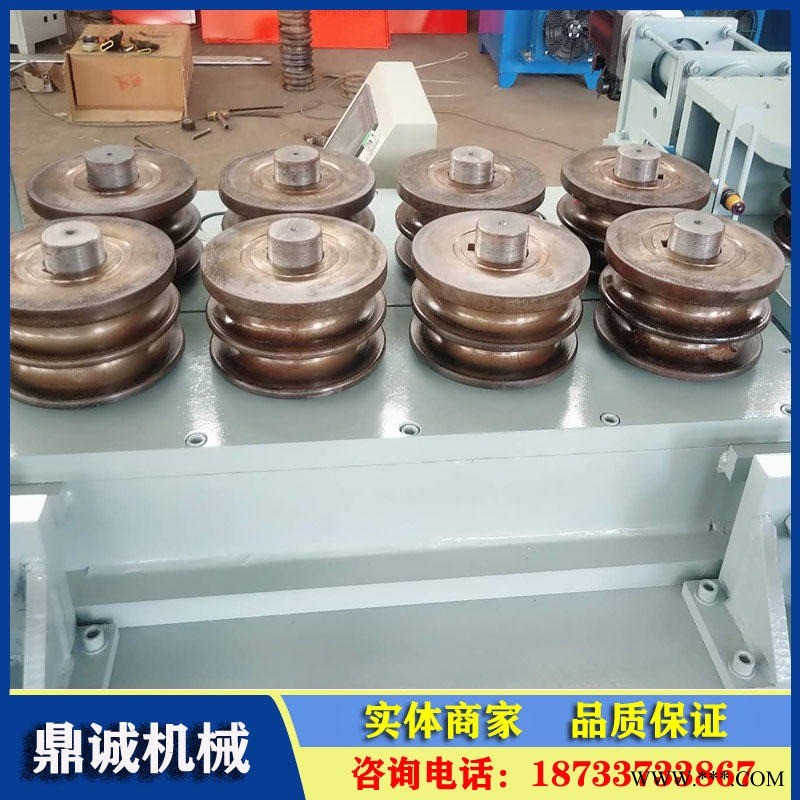 鼎诚大棚弯管机厂家 全自动方管大棚折弯机 数控弯管机设备价格图1