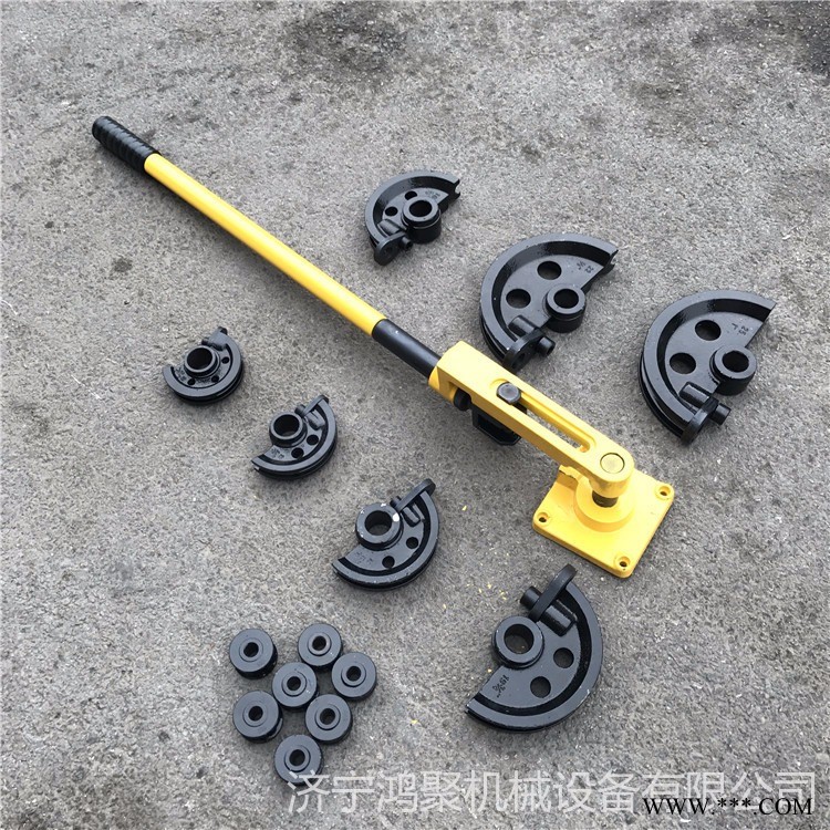 鸿聚PN25杠杆式弯管机 不锈钢弯管器  冷弯型简易手动弯管器 机械式小管折弯机图1