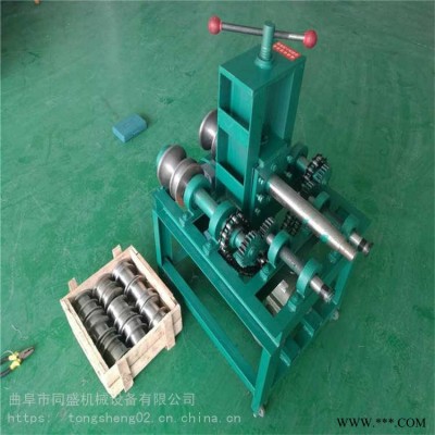 小型电动折弯机小型简易弯管机视频耐用实惠