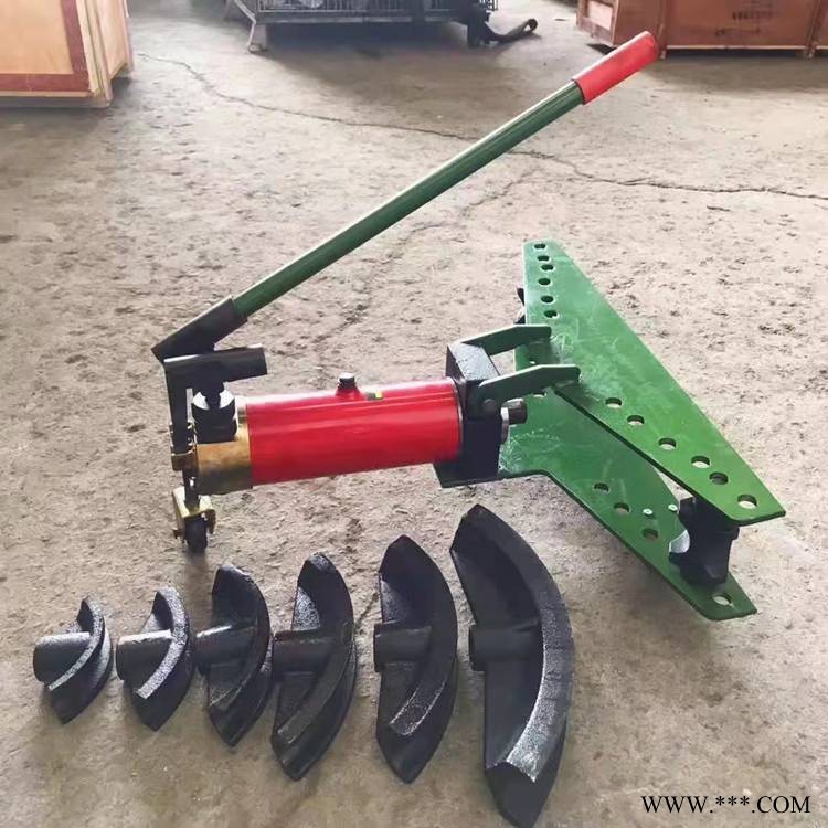 SGW-2手动液压弯管机 厚壁圆管压弯器 液压钢管顶弯机