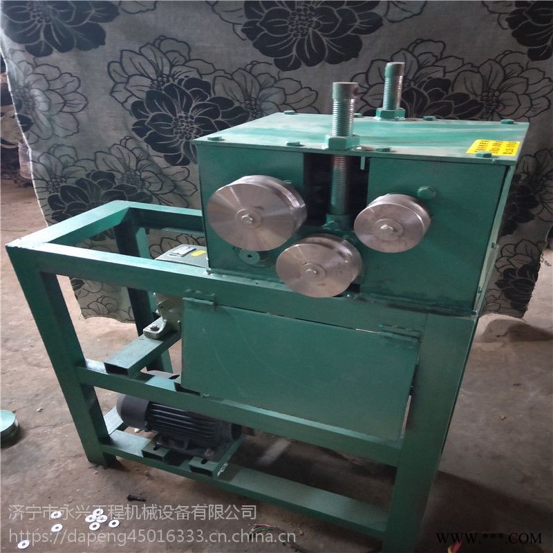 管子电动盘圆机三轴弯圆一次成型弯管机360方管盘圆机图1