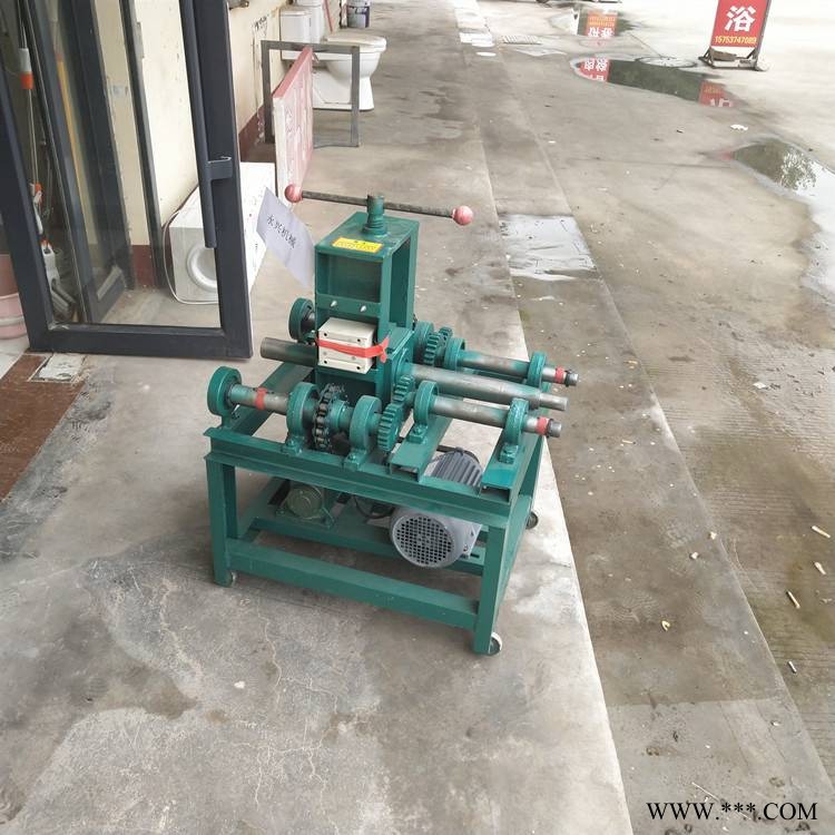 三轴电动弯管机 圆管方管滚动成型压弯机小机器大作用图1
