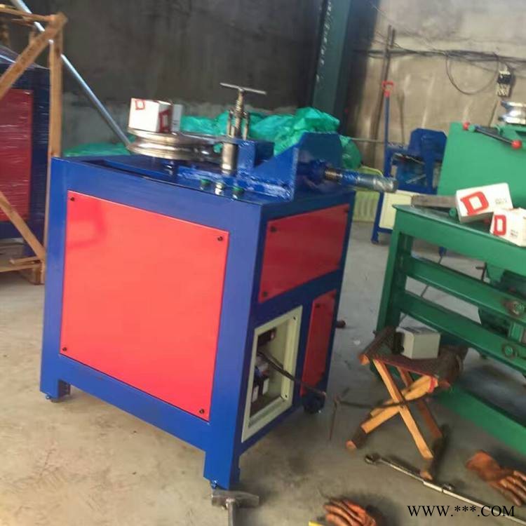 小型数控平台管子折弯机 90度圆管方管电动弯管机图1