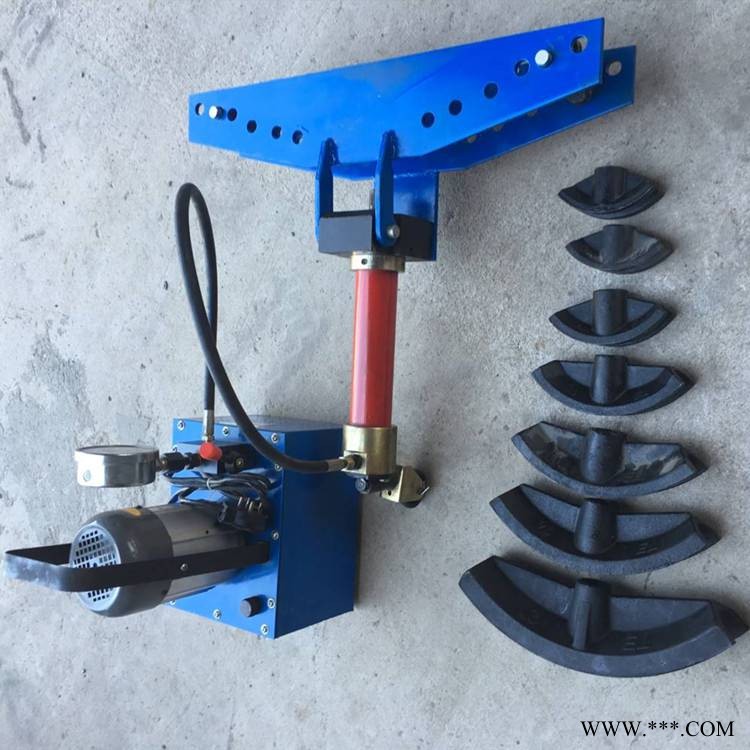 永兴牌小型电动液压折弯机 圆管弯直角弯管机操作简单图1