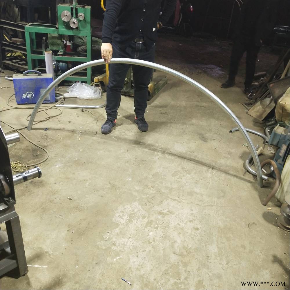 76型多功能大棚弯管机 圆弧方管滚动成型简易压弯机卖家包邮图1