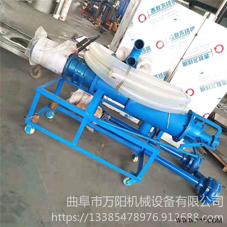 粪便挤压机 万阳WY-443 液体粪尿处理机 污水过滤式分离机 养殖厂化粪池处理机图1
