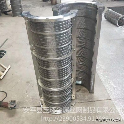 不锈钢螺旋压榨机滤网 餐厨垃圾过滤网 豆渣果汁脱水过滤网 固液分离机滤网 挤压机滤网