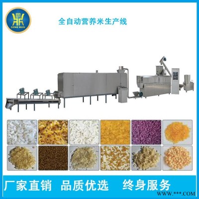 速食放米饭挤压机 济南鼎润机械 人造大米膨化机械