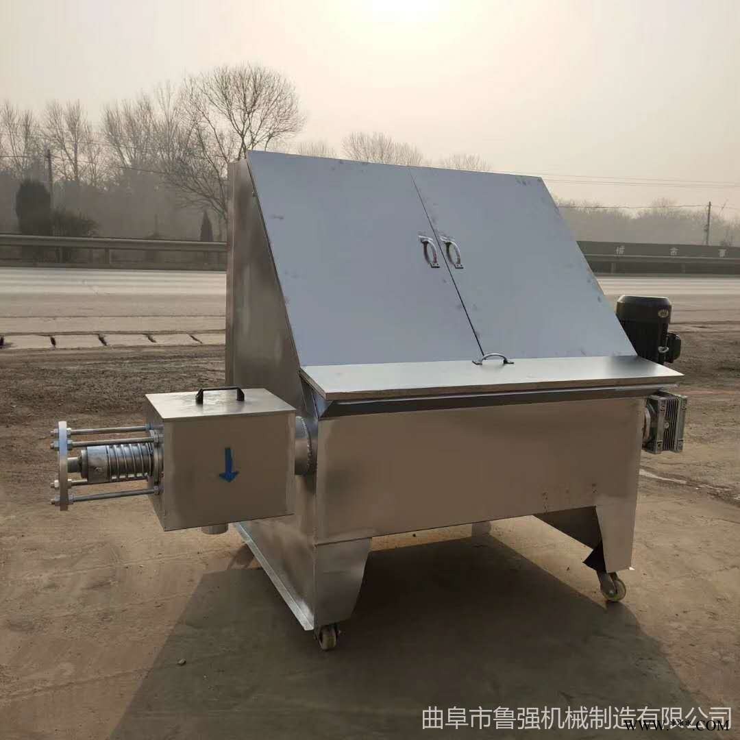 斜筛式粪便脱水机 鸡鸭粪便处理机 螺旋挤压机
