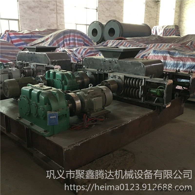对辊式破碎机 小型制砂机  煤炭辊式挤压机 1200辊式破碎机聚鑫腾达厂家直销