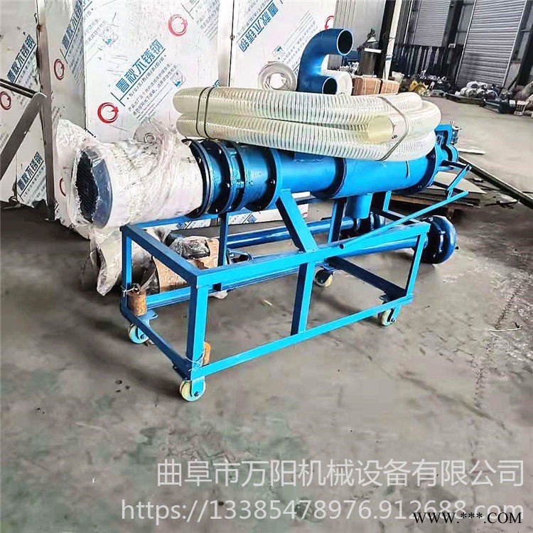 供应沼渣固液分离机猪粪猪尿挤压机万阳WY-443  牲畜180干湿分离机猪粪干湿分离机图1