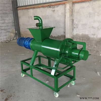 榆次牛粪猪粪螺旋挤压机 干湿固液分离机型号 慧硕现货