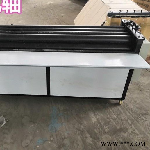 厂家订做电动铁板钢板压平机 手动金刚网压平机 成卷板材校平机多辊金属板校平机图1