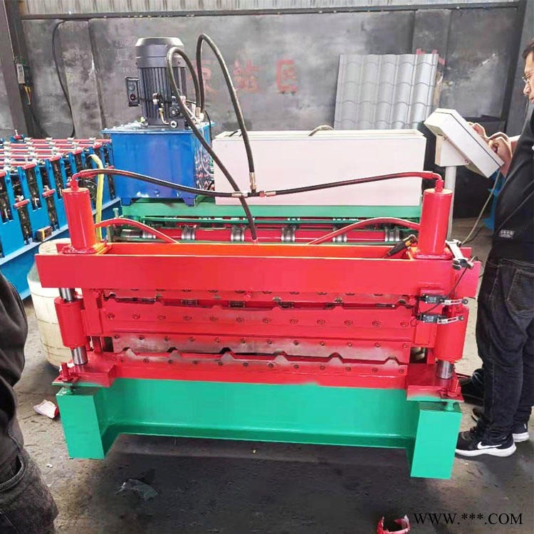 数控彩钢压瓦机 彩钢瓦压型机器压瓦机 全自动压瓦机厂家现货