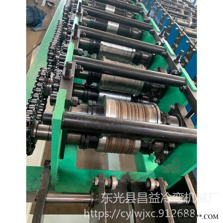 轻钢龙骨机设备 昌益压瓦机 隔墙龙骨机 不锈钢笼骨压型机图1