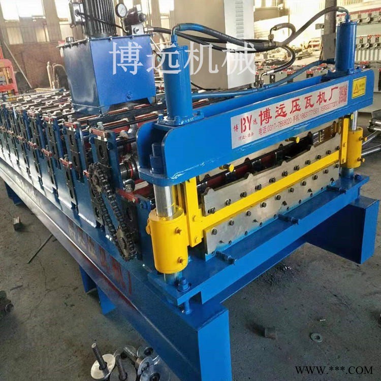 840-900双层压瓦机 彩钢瓦压型机 不锈钢板机 博远全自动压瓦机