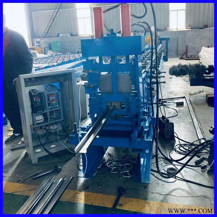 全自动C型钢机 C型钢自动成型机 C型钢加强筋压型机 企华压瓦机