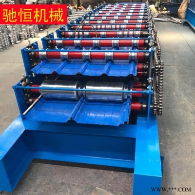 驰恒压瓦机 单层压瓦机 压瓦机 470角驰压瓦机 760角驰压瓦机设备 666隐藏式角驰压型机
