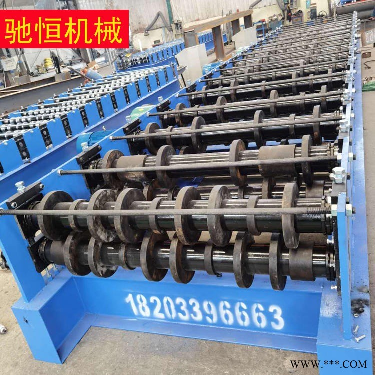 全自动压瓦机 钢板除尘箱板机 除尘箱板压型机 环保除尘厢板机成型机设备 驰恒压瓦机