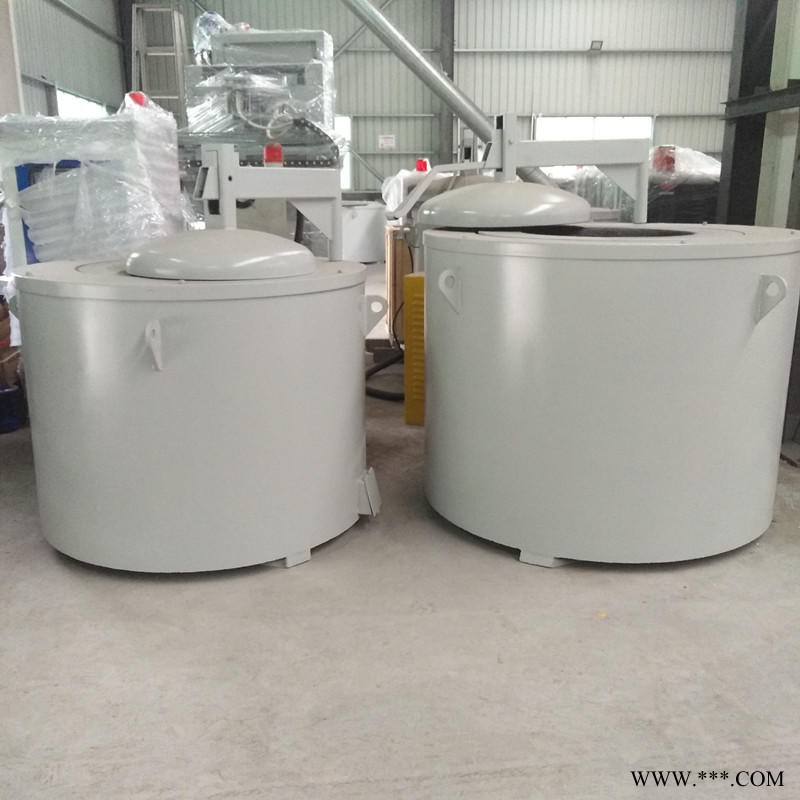 HXGR3-500型 压铸机边炉 砂铸熔铝电炉 电加热坩埚溶解炉图1