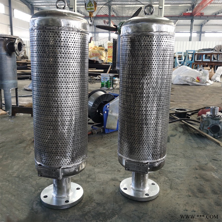 供应安全阀排汽消声器-安全阀排汽消音器-华银排汽消声器KAD-205-1.61-15