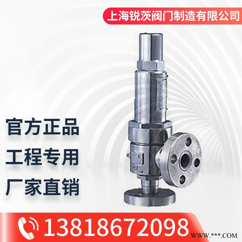 DA21Y-16P低温法兰安全阀 DN50-150弹簧式法兰安全阀上海锐茨阀门厂家直销图1