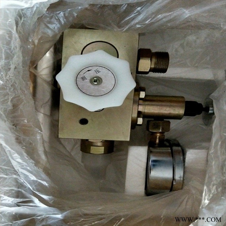 裕华乳化液泵配件安全阀组件 无锡煤机BRW80/20乳化液泵配件图1