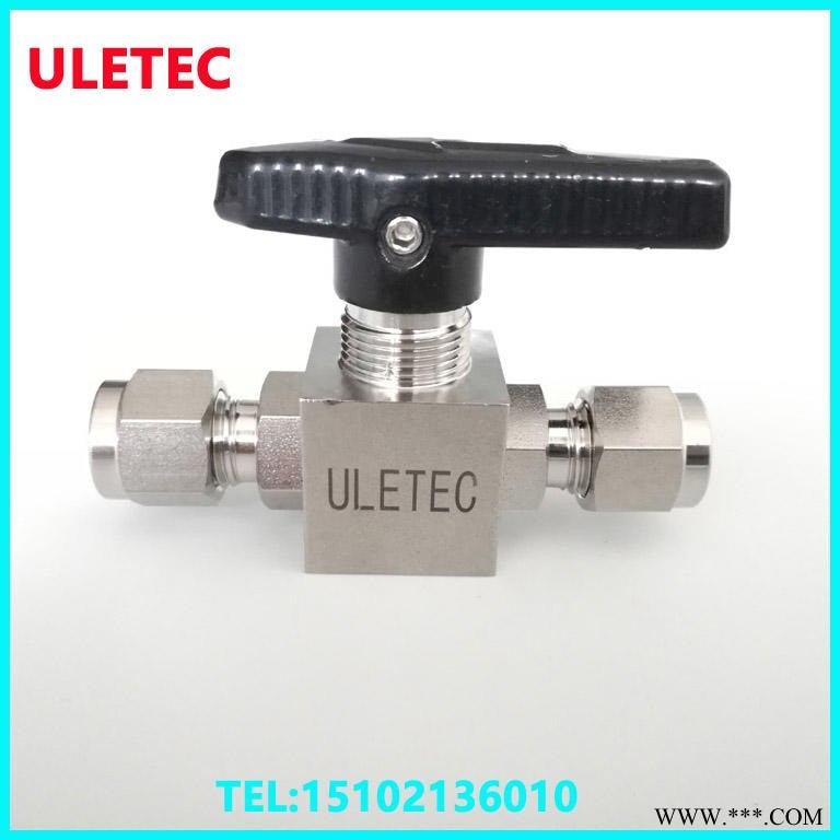 球阀 不锈钢高压球阀 气体管道球阀 气动球阀 ULETEC BV410 截止阀 膜片阀 针阀 安全阀 开关阀 卡套球阀图1