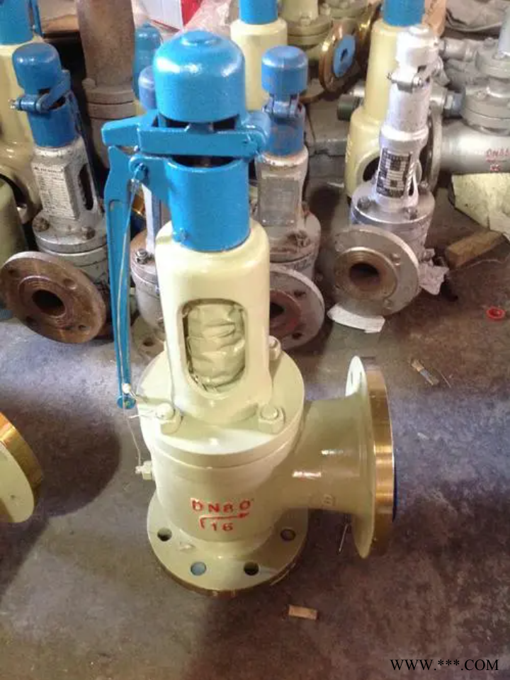 上海沪工精工良工安全阀A41H/Y-16C法兰弹簧微启式图1