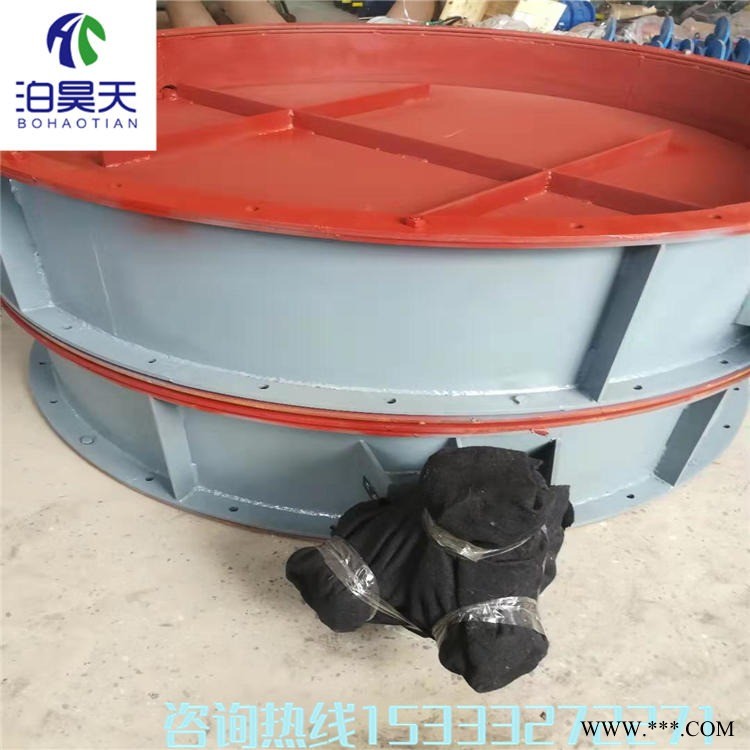 蜗轮通风蝶阀 大型烟气蝶阀 DN600法兰式通风蝶阀图1