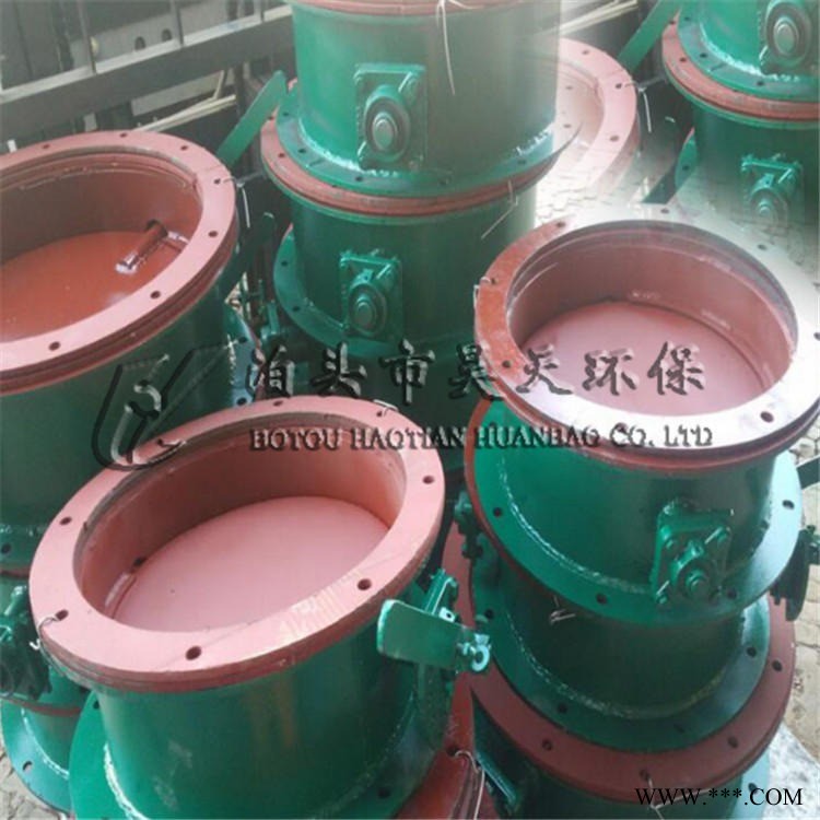 烟道通风蝶阀  手动百叶阀  大型通风蝶阀  调节蝶阀图1