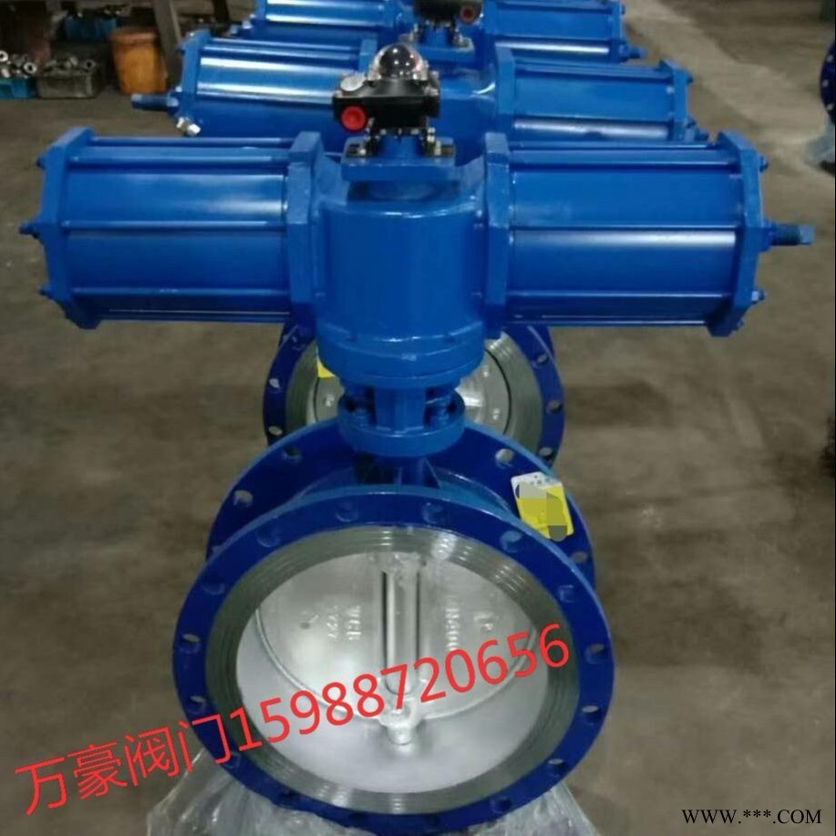 气动金属三偏心硬密封蝶阀 快速切断阀 D643P-2.5C 煤气硬密封蝶阀 温州万豪阀门专业生产 品质保证 价格合理图1